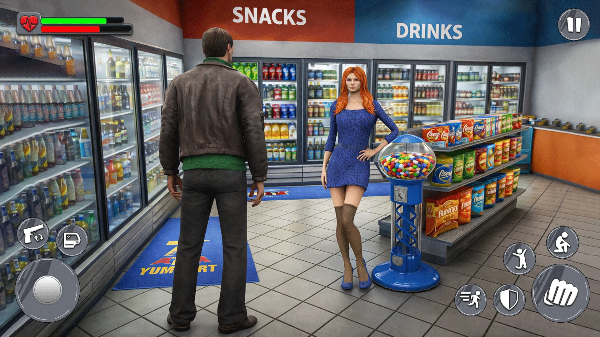 Rope Gangster City Crime Games screenshot