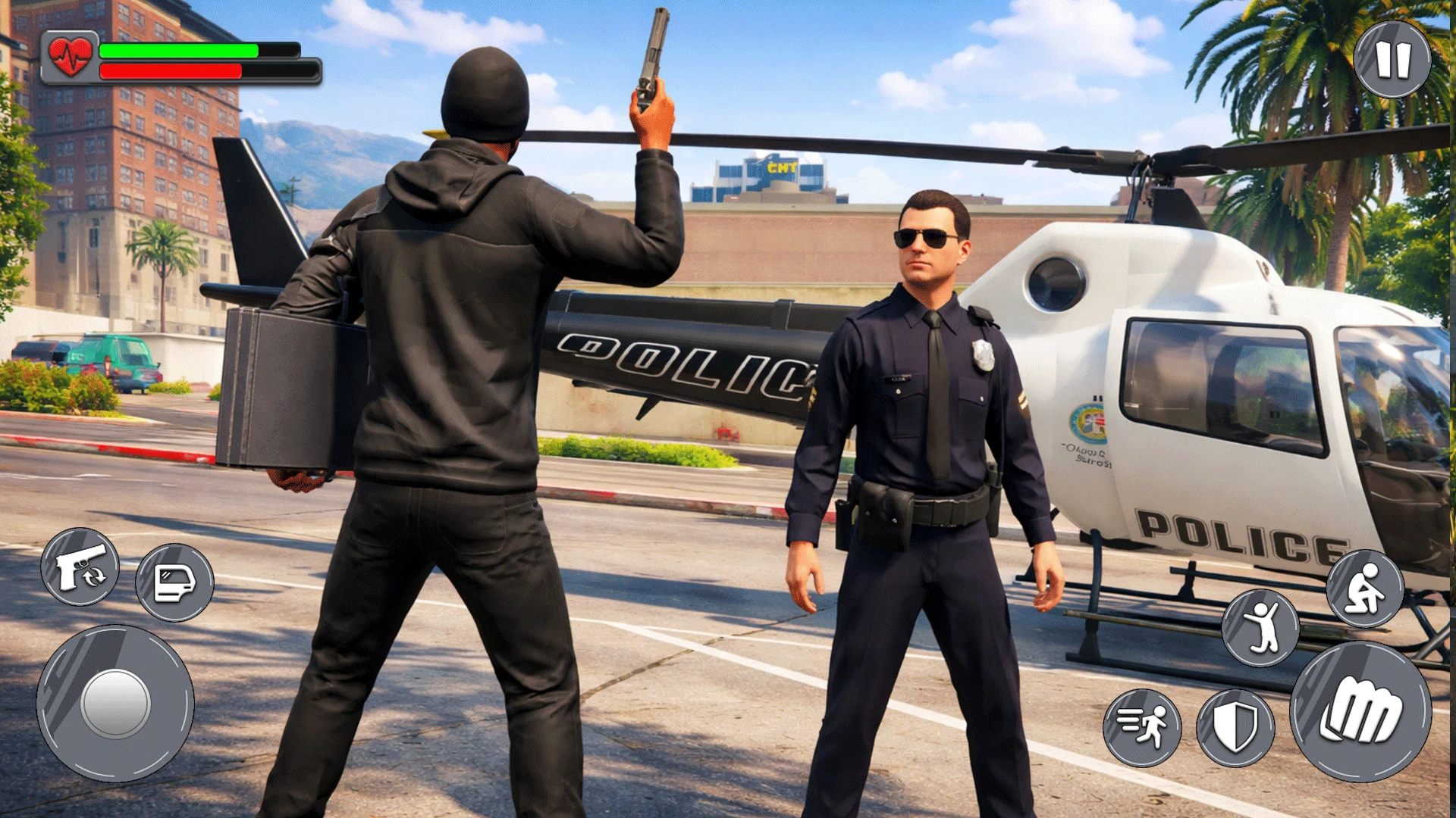 Rope Gangster City Crime Games screenshot